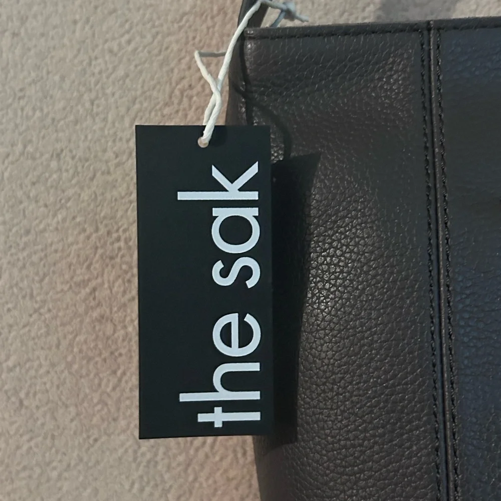 THE SAK Deep Indigo Genuine Leather De Young Hobo Shoulder Bag NWTS